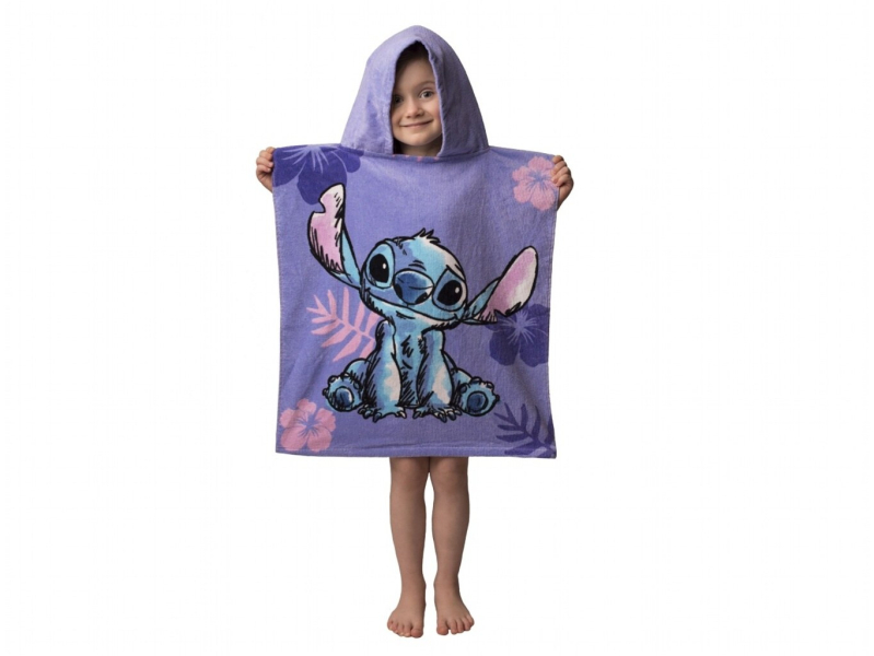 Jerry Fabrics Pončo Lilo a Stitch 50x115 cm