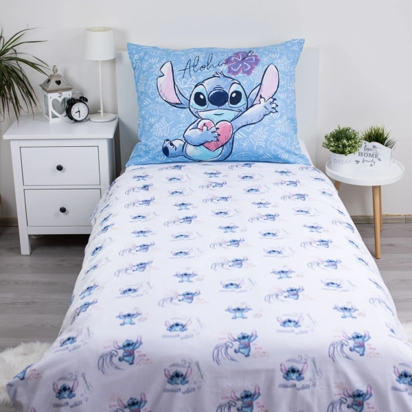 Jerry Fabrics Povlečení Lilo a Stitch Wave 140x200, 70x90 cm
