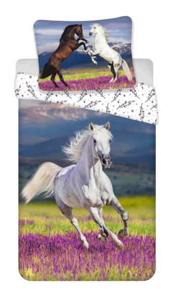 Jerry Fabrics Povlečení fototisk Horse Meadow 140x200, 70x90 cm