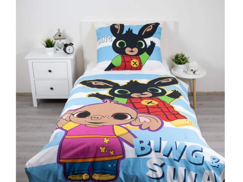 Jerry Fabrics Povlečení Králíček Bing Sula 140x200, 70x90 cm