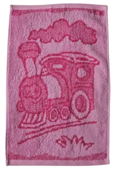 Profod Dětský ručník Train pink 30x50 cm