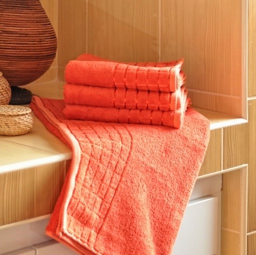 Polášek ručník bambus terakota 50x100 cm