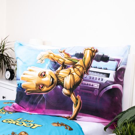 Jerry Fabrics Povlečení Groot I am Groot 140x200, 70x90 cm
