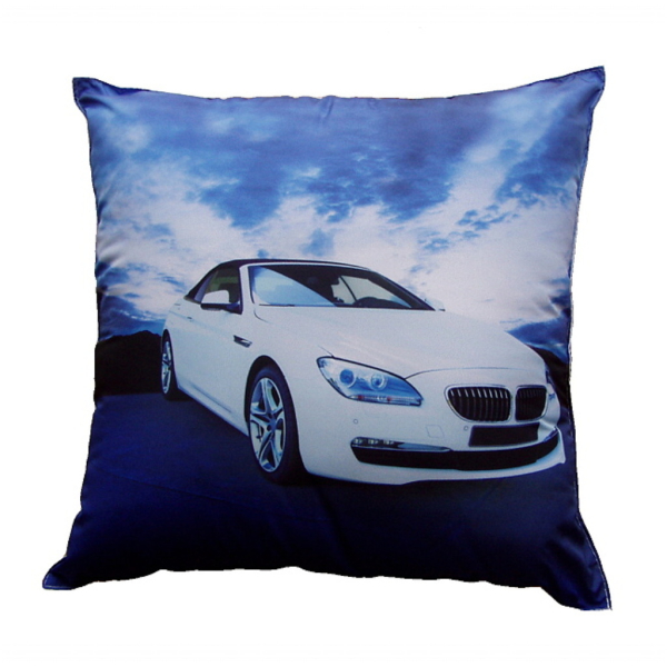 DADKA VRACOV Fotopolštářek Bílé BMW 40x40 cm