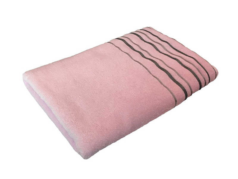 Praktik Ručník Zara 50x100 cm světle růžový