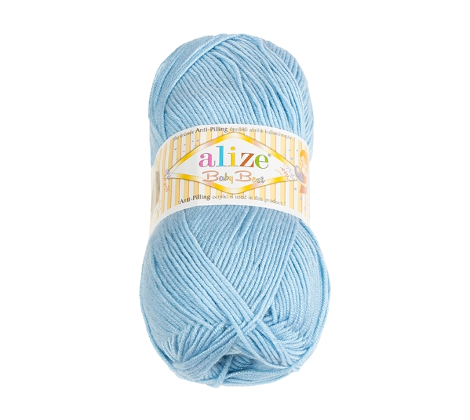 Bellatex Příze BABY BEST 100 g, 240 m Modrá