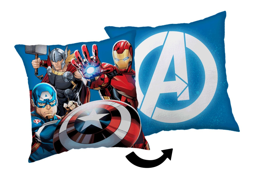 Jerry Fabrics Polštářek Avengers Heroes 02 35x35 cm