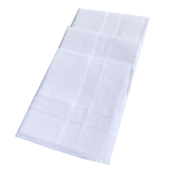 ETEX Pánský kapesník M11 bílý (6 ks)