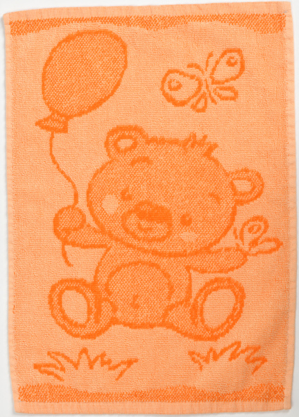 Profod Dětský ručník Bear orange 30x50 cm