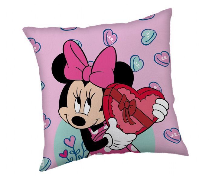 Jerry Fabrics Polštářek Minnie Purple 40x40 cm