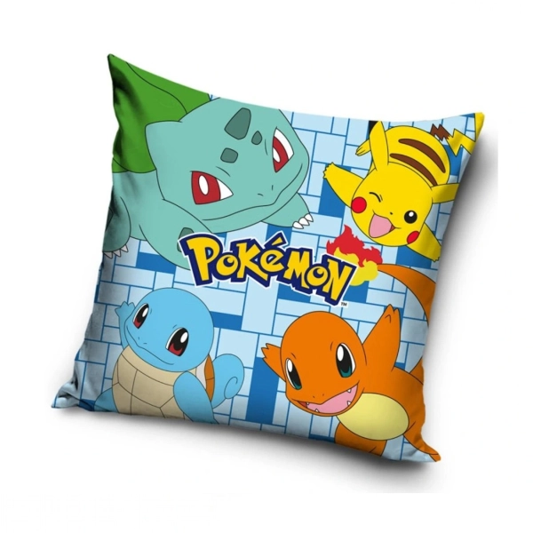 Carbotex Polštářek Pokémon Tým snů 40x40 cm