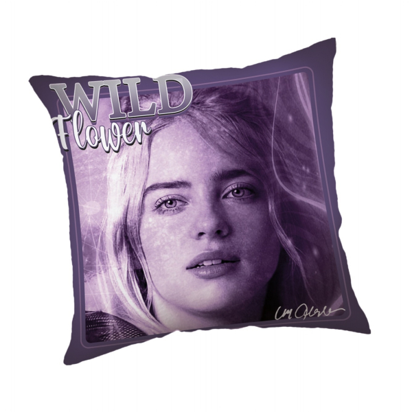 Jerry Fabrics Polštářek Billie Eilish 40x40 cm