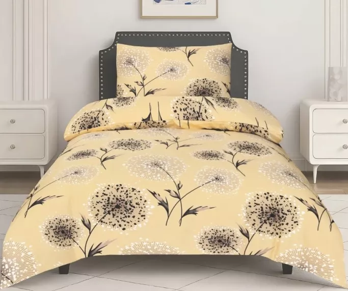 Jahu povlečení mikrosatén Dandelion 140x200+70x90 cm 