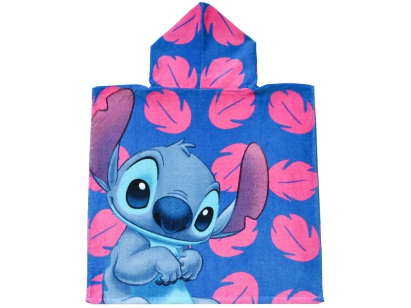 Carbotex dětské pončo Lilo a Stitch Malý Rošťák 50x115 cm 