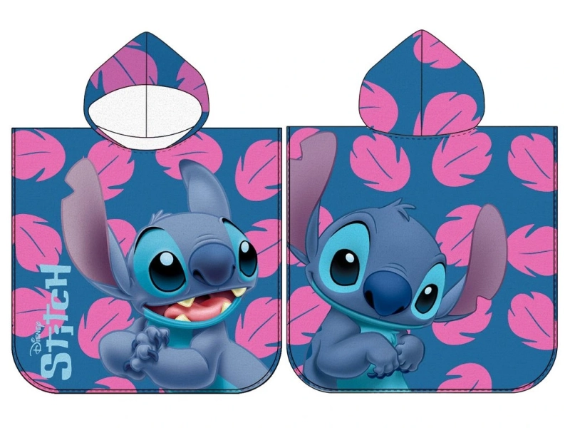 Carbotex dětské pončo Lilo a Stitch Malý Rošťák 50x115 cm 