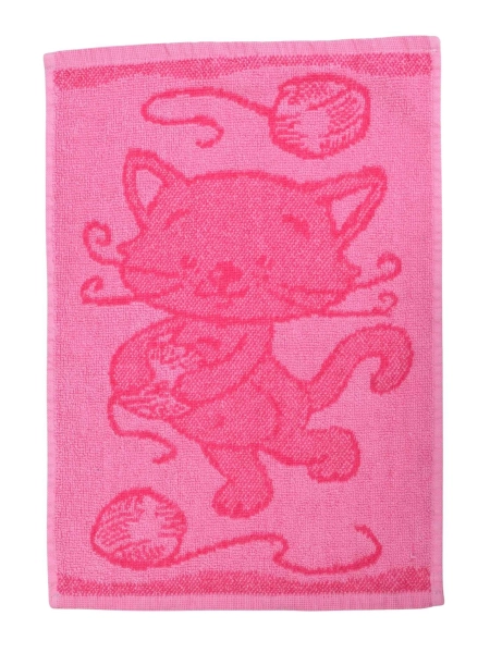 Profod Dětský ručník Cat pink 30x50 cm