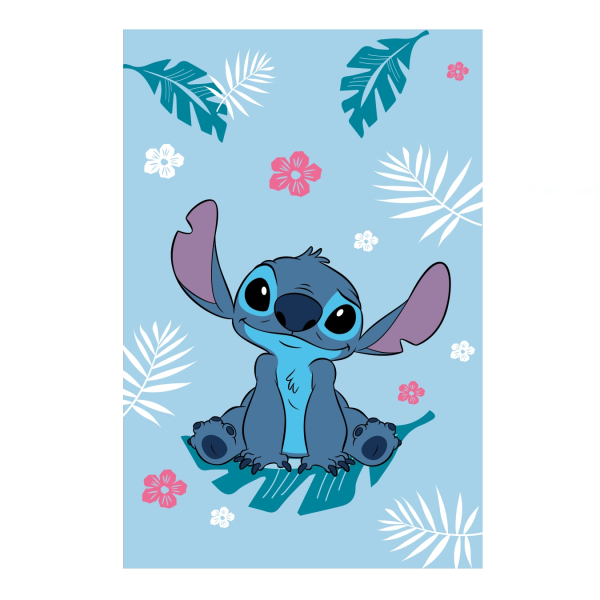 Jerry Fabrics Dětská fleecová deka Lilo a Stitch Blue 100x150 cm