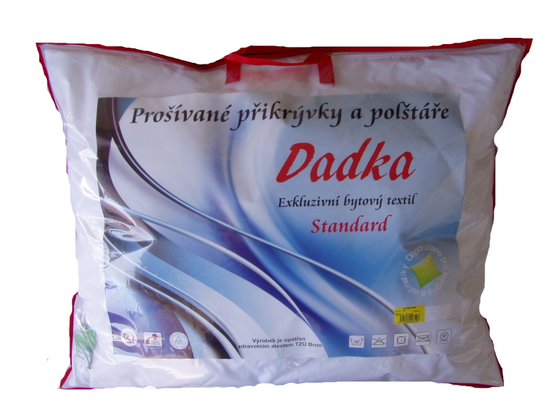 DADKA VRACOV Polštář STANDARD bílý 60x80 cm