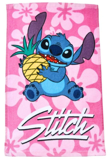 Carbotex Dětský ručník Lilo a Stitch Mazlík Ananas 30x50 cm