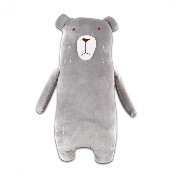 SVITAP sleep well Polštářek mikrospandex Medvěd šedý 53 cm