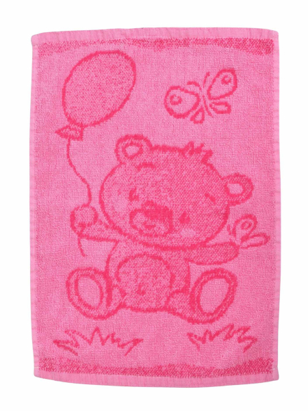 Profod Dětský ručník Bear pink 30x50 cm