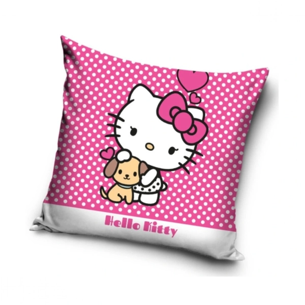 Carbotex Povlak na polštářek Hello Kitty Puppie 40x40 cm
