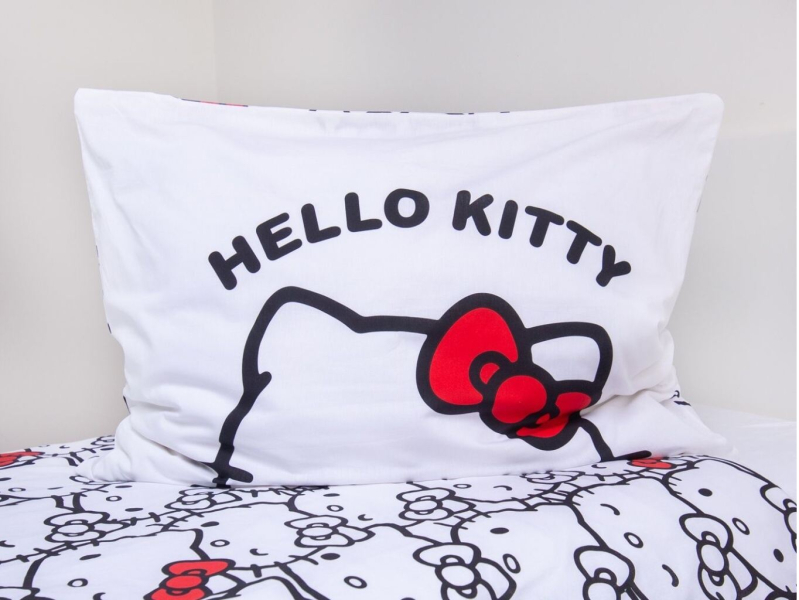 Jerry Fabrics Povlečení Hello Kitty 140x200, 70x90 cm