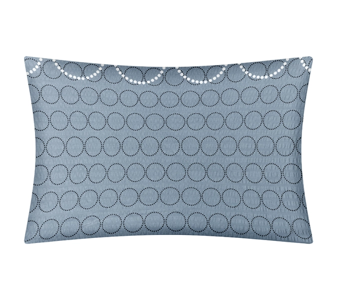 Bellatex Povláček krepový 40x60 cm Kroužek Šedá,Žlutá