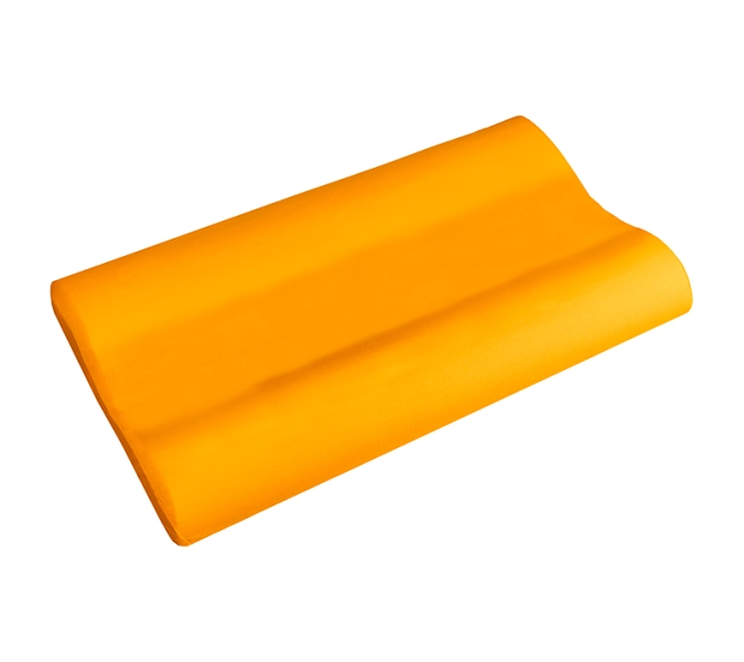 Bellatex Polštář anatomický líná pěna 60x33 cm , výška je 9-11 cm Oranžová