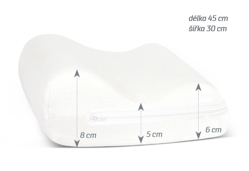 Bellatex POVLAK na  anatomický polštář 45x30 cm Zelená