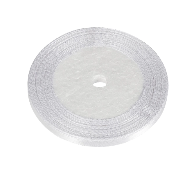 Bellatex Stuha saténová 6 mm, 22,5 m Bílá