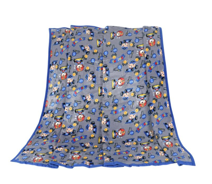 Bellatex ELLA dětská přikrývka 75x100 cm Formule Modrá,Šedá