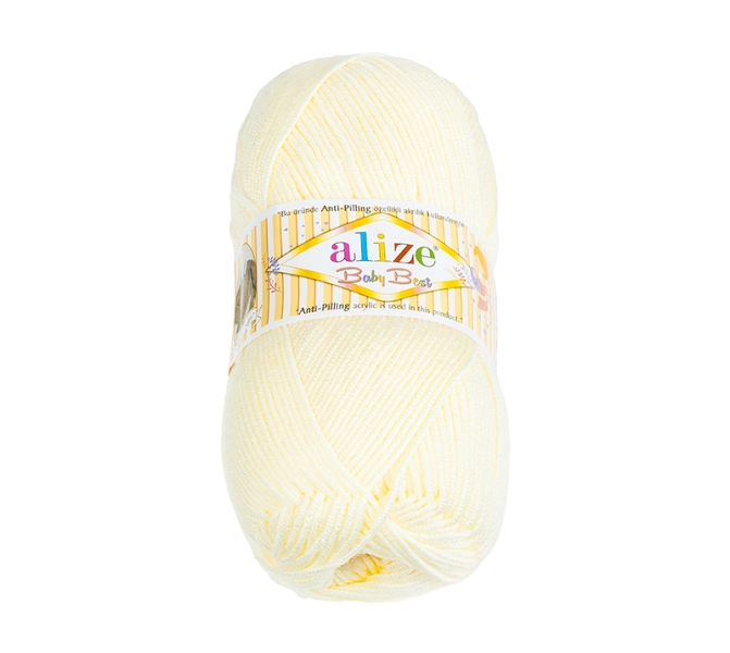 Bellatex Příze BABY BEST 100g / 240 m Vanilková