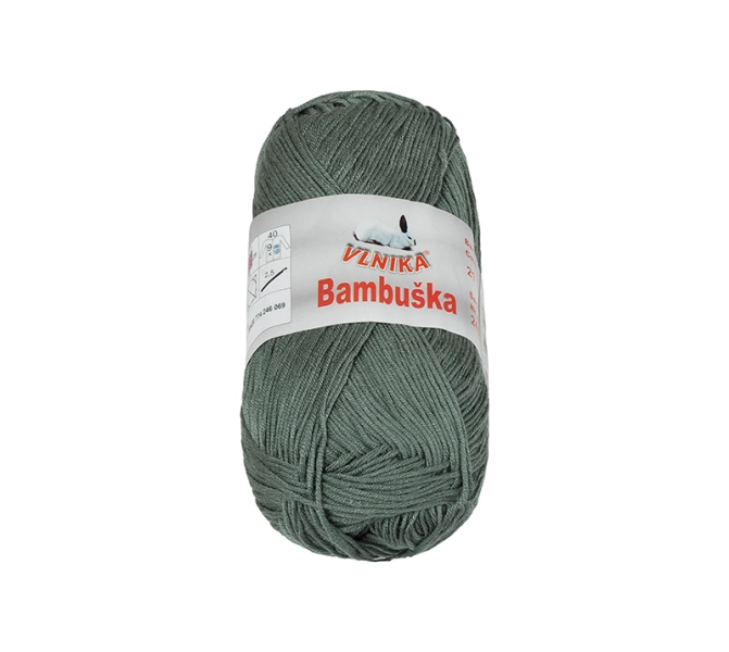 Bellatex Příze BAMBUŠKA 50 g, 205 m Šedá