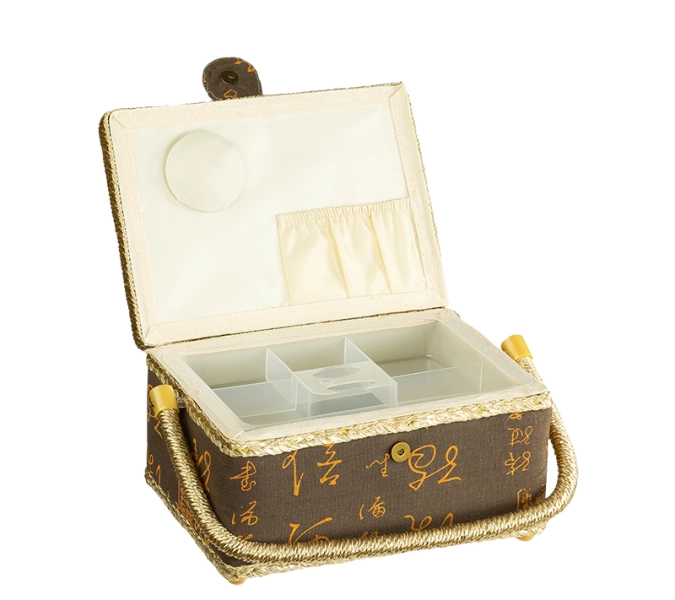 Bellatex BOX na šití 24x17,5x13 cm Hnědá