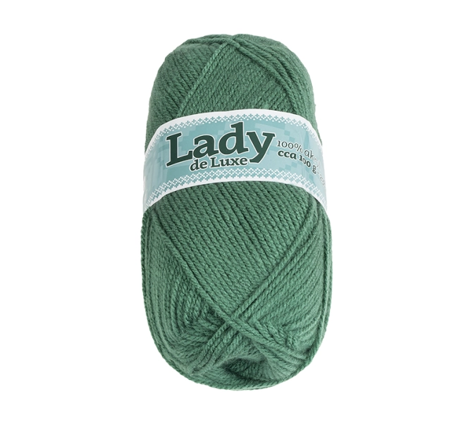 Bellatex Příze LADY de Luxe 100g / 238 m Zelená