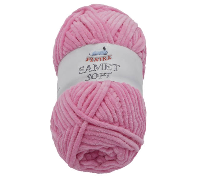 Bellatex Příze SAMET 100g / 100 m Růžová