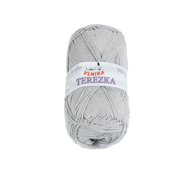 Bellatex Příze TEREZKA 50g / 155 m Světle šedá