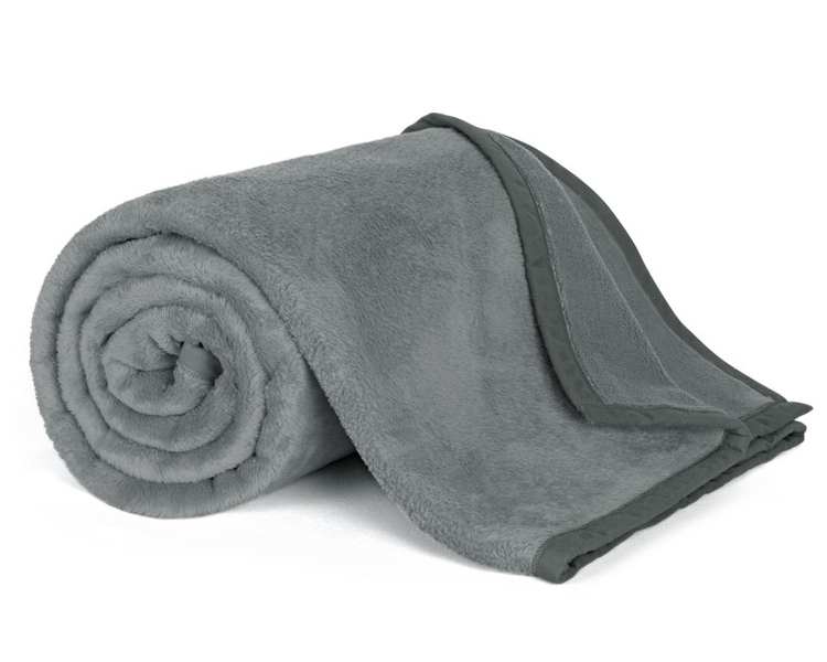 Bellatex Přikrývka Korall micro jednolůžko 150x200 cm Šedá