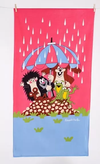 Matějovský osuška Krtek a kapky 75x150 cm