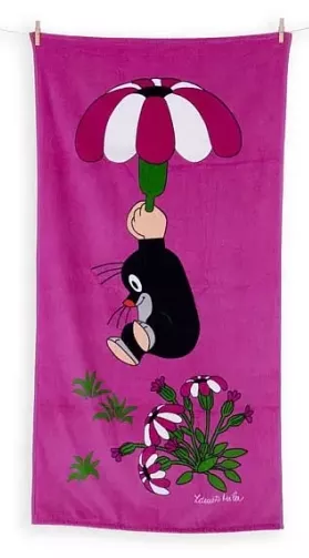 Matějovský osuška Krtek a padák 75x150 cm 