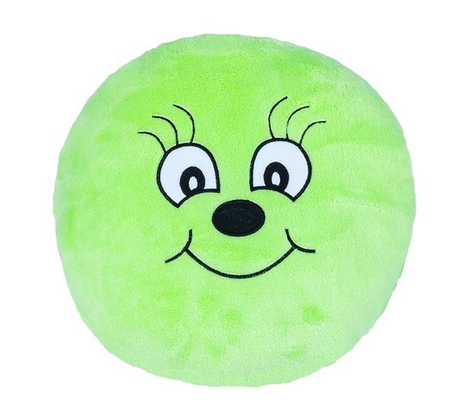 Bellatex Polštářek Kulička 35 cm, (průměr) Zelená