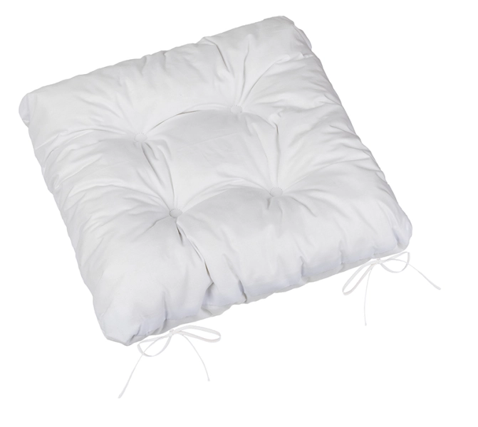 Bellatex Sedák Adéla prošívaný 40x40 cm Bílá