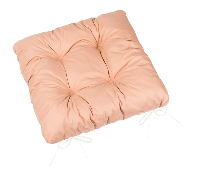 Bellatex Sedák Adéla prošívaný 40x40 cm Lososová