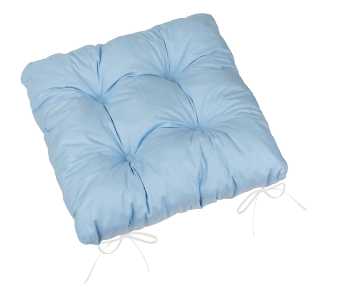Bellatex Sedák Adéla prošívaný 40x40 cm Modrá