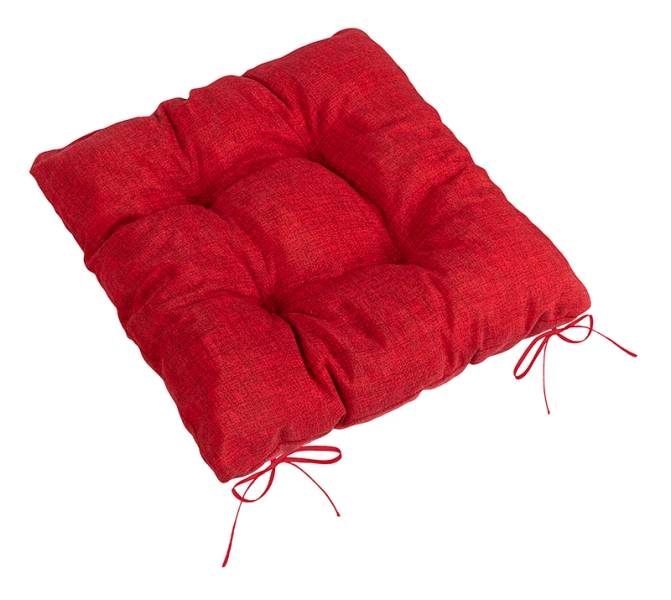 Bellatex Sedák LADA prošívaný 40x40 cm Červená