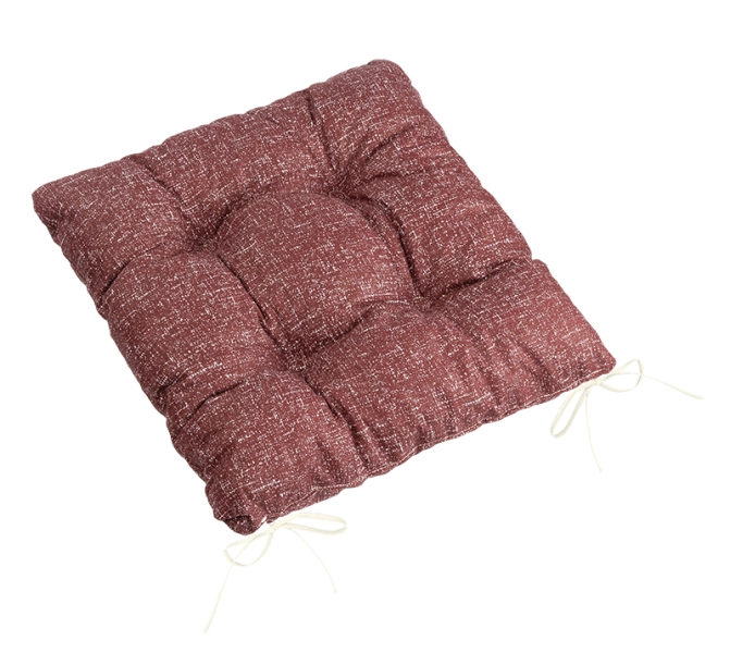Bellatex Sedák LADA prošívaný 40x40 cm Vínová