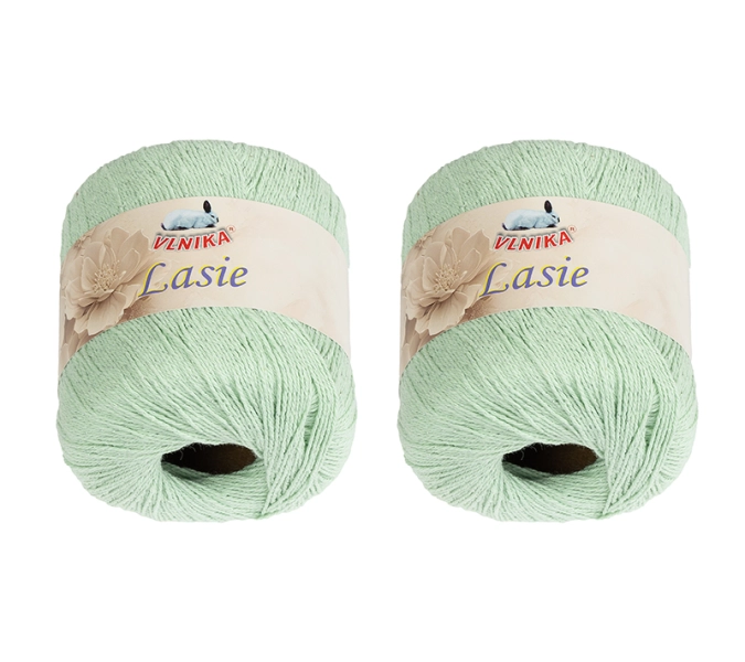 Bellatex SET 2ks Příze LASIE 50g / 150 m Mentolová