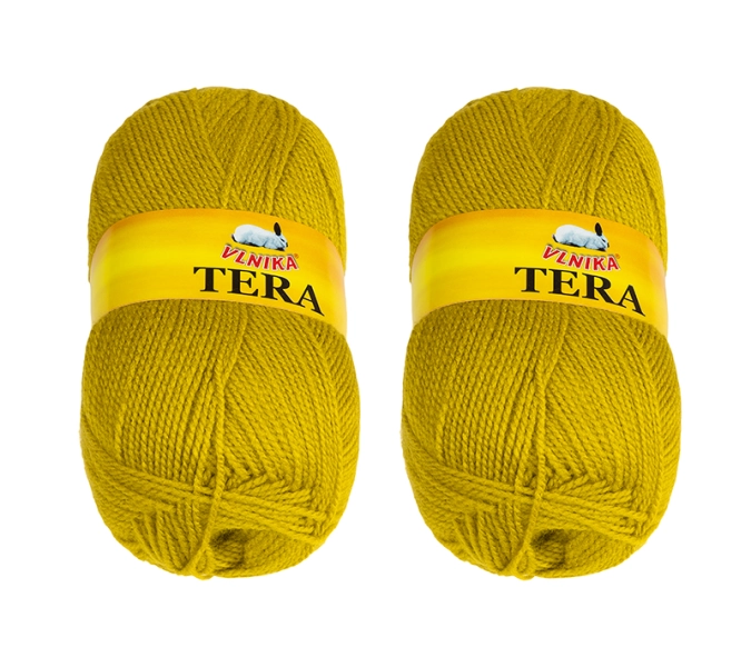 Bellatex SET 2ks Příze TERA 100g / 310 m Olivová