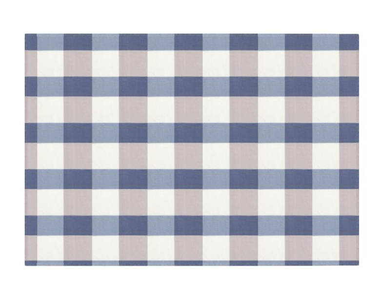 Bellatex Přikrývka  Kemping PLUS 150x200 cm Kostka Modrá
